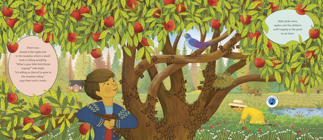 The Story Orchestra: Peter and the Wolf: Press the note to hear Prokofiev's music (9) - Jessica Courtney Tickle [KSIĄŻKA]