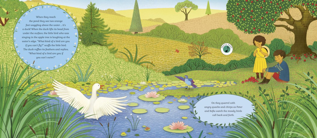 The Story Orchestra: Peter and the Wolf: Press the note to hear Prokofiev's music (9) - Jessica Courtney Tickle [KSIĄŻKA]