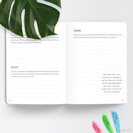 The Stress-Proof Brain Guided Journal: Writing Practices to Rewire Your Emotional Response to Stress and Feel Calm (The New Harbinger Journals for Change) - Melanie Greenberg [KALENDARZ]