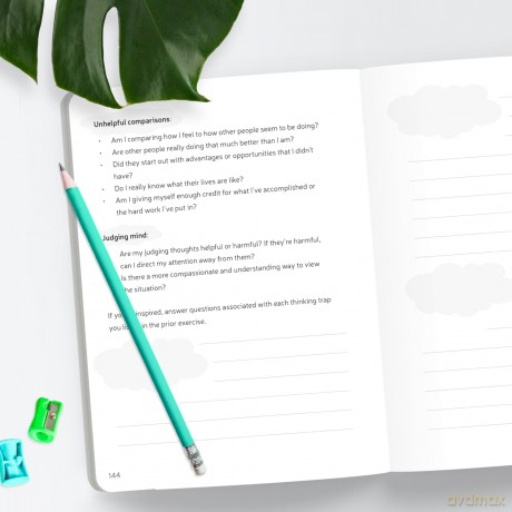The Stress-Proof Brain Guided Journal: Writing Practices to Rewire Your Emotional Response to Stress and Feel Calm (The New Harbinger Journals for Change) - Melanie Greenberg [KALENDARZ]