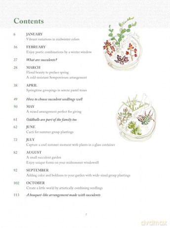 The Succulents Design Book: Container Combinations That Look Great and Thrive Together Year-Round - Kentaro Kuroda [KSIĄŻKA]