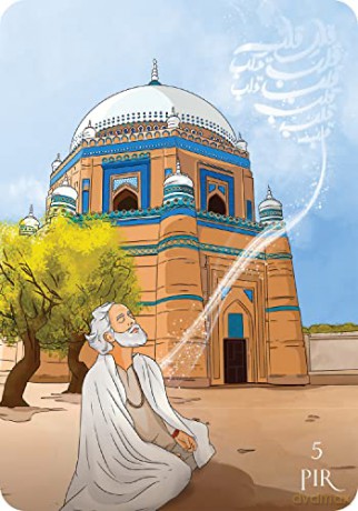 The Sufi Tarot: A 78-Card Deck and Guidebook - Ayeda Husain [KSIĄŻKA]