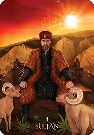 The Sufi Tarot: A 78-Card Deck and Guidebook - Ayeda Husain [KSIĄŻKA]