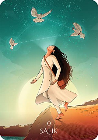 The Sufi Tarot: A 78-Card Deck and Guidebook - Ayeda Husain [KSIĄŻKA]