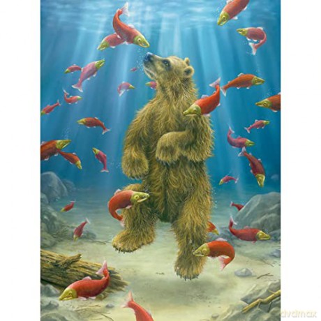The Swimmer: Robert Bissell 500-Piece Jigsaw Puzzle - Robert Bissell [PUZZLE]