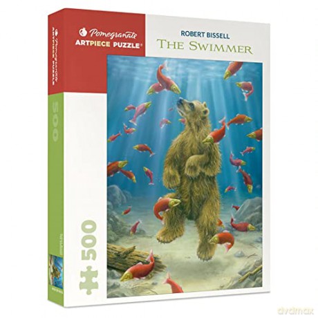 The Swimmer: Robert Bissell 500-Piece Jigsaw Puzzle - Robert Bissell [PUZZLE]