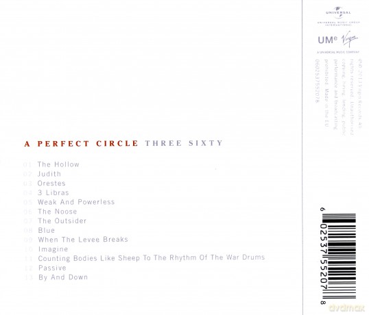 A Perfect Circle: Three Sixty [CD]