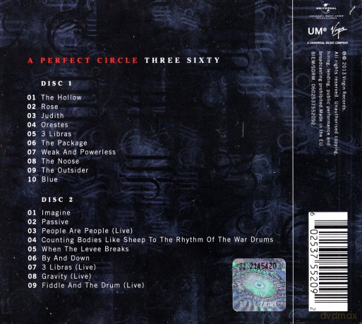 A Perfect Circle: Three Sixty (Deluxe) Ltd. [2CD]