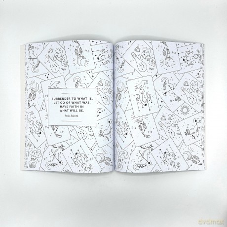 The Tarot Colouring Book: A Mystical Journey of Colour and Creativity [KSIĄŻKA]