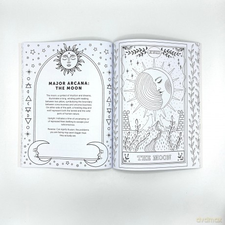 The Tarot Colouring Book: A Mystical Journey of Colour and Creativity [KSIĄŻKA]