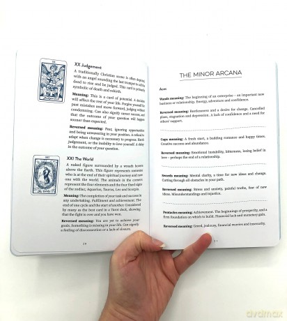 The Tarot Journal: Track Your Personal Voyage of Self-Discovery with Tarot - Astrid Carvel [KALENDARZ]