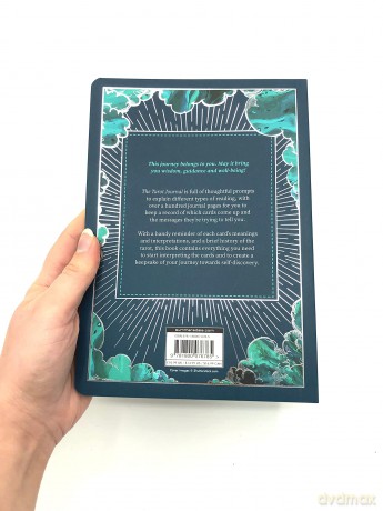 The Tarot Journal: Track Your Personal Voyage of Self-Discovery with Tarot - Astrid Carvel [KALENDARZ]