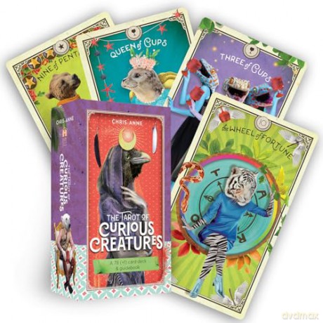 The Tarot of Curious Creatures: A 78 (+1) Card Deck and Guidebook - Chris-Anne [KSIĄŻKA]