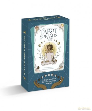 The Tarot Spreads Year: An inspiration deck for getting to know yourself - Chelsey Pippin Mizzi [KSIĄŻKA]