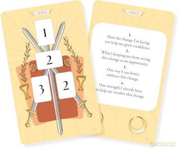 The Tarot Spreads Year: An inspiration deck for getting to know yourself - Chelsey Pippin Mizzi [KSIĄŻKA]