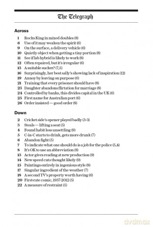 The Telegraph Large Print Cryptic Crosswords 1 (The Telegraph Puzzle Books) - Telegraph Media Group Ltd [KSIĄŻKA]