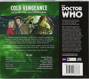 The Tenth Doctor Adventures: Cold Vengeance (Doctor Who - The Tenth Doctor Adventures: Cold Vengeance) - Matt Fitton [KSIĄŻKA]