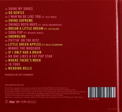 Robbie Williams: Swings Both Ways (Deluxe) [2CD]+[DVD]