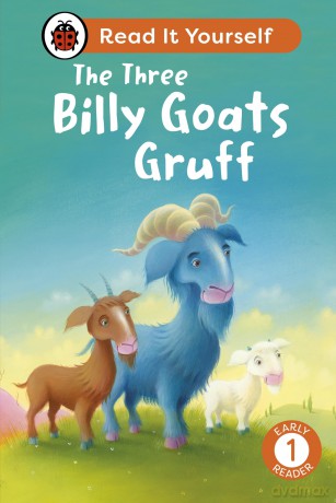 The Three Billy Goats Gruff: Read It Yourself - Level 1 Early Reader - Ladybird [KSIĄŻKA]