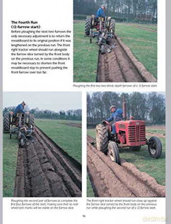 The Tractor Ploughing Manual, 2nd Edition: The Society of Ploughmen Official Handbook (Old Pond Books) Types of Ploughs, Competitions, Over 150 Photographs Showing Good Practices and Faults, and More - Mr Brian Bell [KSIĄŻKA]