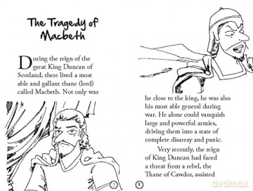 The Tragedy of Macbeth (Easy Classics) - A Shakespeare Children's Story Abridged For Ages 7-11 (20 Shakespeare Children's Stories (Easy Classics)) - William Shakespeare [KSIĄŻKA]