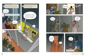 The Trojan Horse: A Modern Graphic Greek Myth (Mythology Graphics) - Stephanie True Peters [KSIĄŻKA]