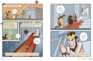 The Twelve Labours of Hercules: A Modern Graphic Greek Myth (Mythology Graphics) - Stephanie True Peters [KSIĄŻKA]