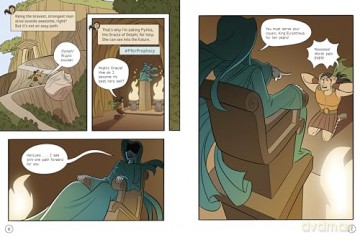 The Twelve Labours of Hercules: A Modern Graphic Greek Myth (Mythology Graphics) - Stephanie True Peters [KSIĄŻKA]