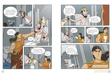 The Twelve Labours of Hercules: A Modern Graphic Greek Myth (Mythology Graphics) - Stephanie True Peters [KSIĄŻKA]
