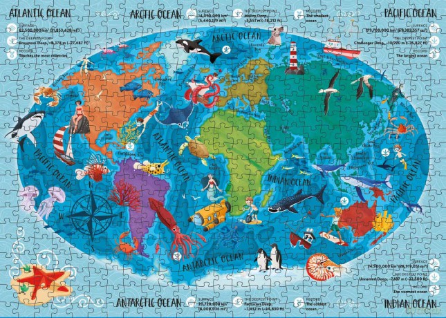The Ultimate Atlas - The Sea - N Fabris [KSIĄŻKA]
