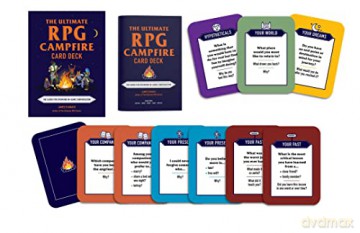 The Ultimate RPG Campfire Card Deck: 150 Cards for Sparking In-Game Conversation (Ultimate Role Playing Game Series) - James D'Amato [KSIĄŻKA]