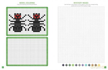 The Unofficial Minecraft Pixel Coloring Book: Volume 1 (Volume 1) [KSIĄŻKA]