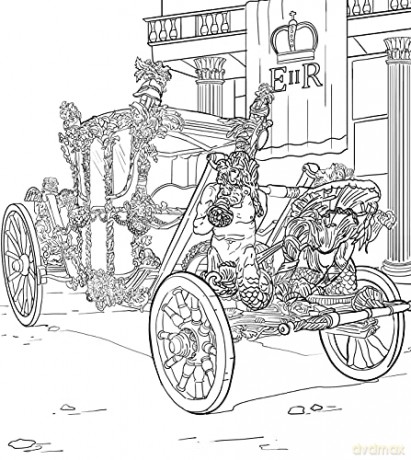 The Unofficial The Crown Coloring Book: British royal designs for fans of the show - becker&mayer! [KSIĄŻKA]