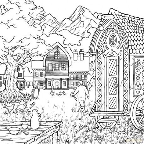 The Unofficial Wheel of Time Coloring Book: From the Two Rivers to the White Tower, Color Your Way Through the World of the Wheel (Unofficial Coloring Book) - Tayla Blaire [KSIĄŻKA]