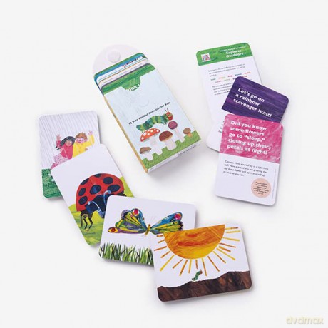 The Very Hungry Caterpillar Explores Outdoors: 52 Very Mindful Activities for Kids (Big Cards for Little Hands) - Eric Carle [KSIĄŻKA]