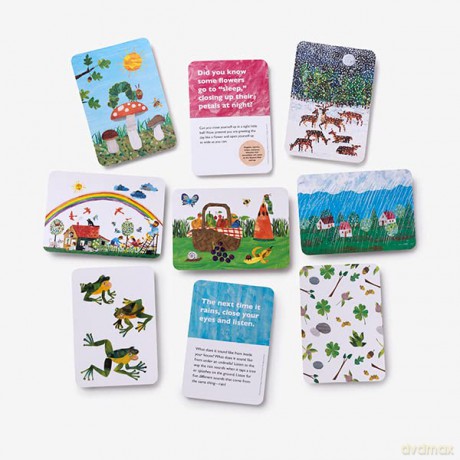 The Very Hungry Caterpillar Explores Outdoors: 52 Very Mindful Activities for Kids (Big Cards for Little Hands) - Eric Carle [KSIĄŻKA]