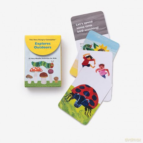 The Very Hungry Caterpillar Explores Outdoors: 52 Very Mindful Activities for Kids (Big Cards for Little Hands) - Eric Carle [KSIĄŻKA]