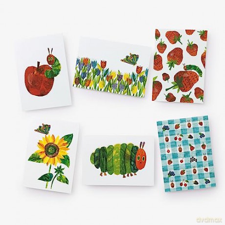 The Very Hungry Caterpillar: 12 Note Cards and Envelopes: All-occasion Greetings for Very Special Moments - Eric Carle [KSIĄŻKA]