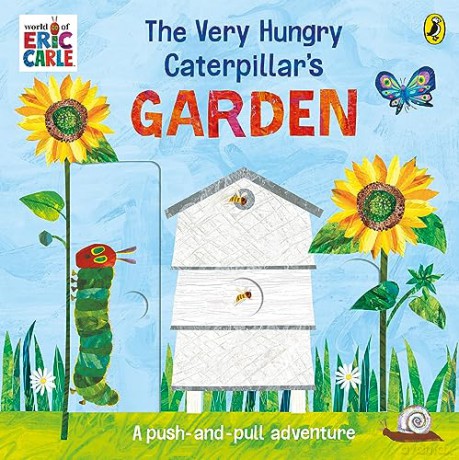 The Very Hungry Caterpillar's Garden: A push-and-pull adventure - Eric Carle [KSIĄŻKA]