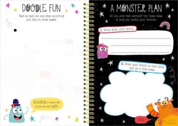 The Very Hungry Worry Monsters Mindful Journal (Help Children with anxiety) - Alexandra Robinson [KSIĄŻKA]