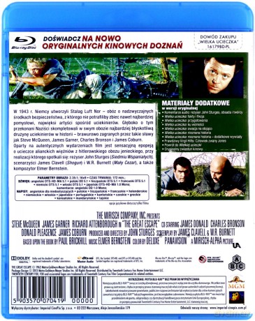 Wielka ucieczka [Blu-Ray]