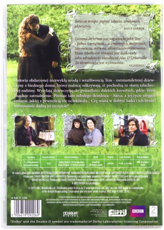 Tess D'Urbervilles (nowe wydanie) [2DVD]