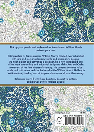 The William Morris Colouring Book - William Morris