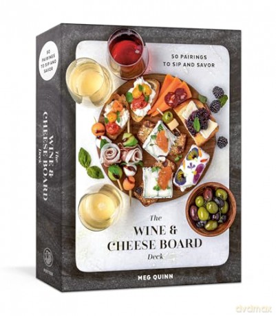 The Wine and Cheese Board Deck: 50 Pairings to Sip and Savor: Cards - Meg Quinn [KSIĄŻKA]