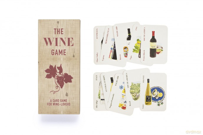 The Wine Game: A Card Game for Wine Lovers - Zeren Wilson [KSIĄŻKA]
