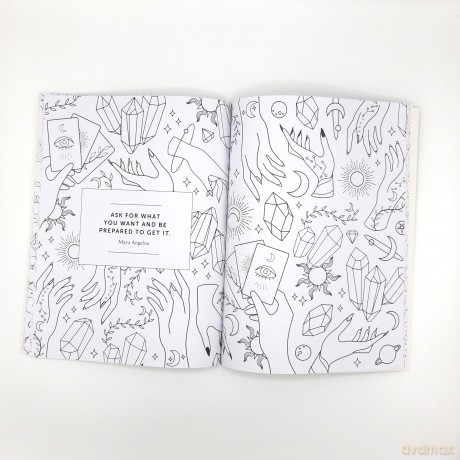 The Witchcraft Colouring Book: A Magickal Journey of Colour and Creativity [KSIĄŻKA]