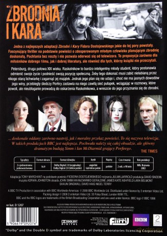 Zbrodnia i kara (BBC) [2DVD]