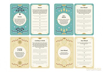 The Witch's Year: Modern Magic in 52 Cards - Clare Gogerty [KSIĄŻKA]