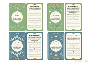 The Witch's Year: Modern Magic in 52 Cards - Clare Gogerty [KSIĄŻKA]
