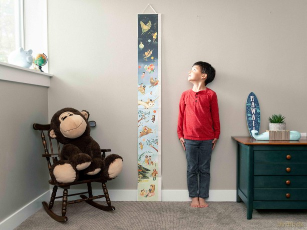 The Wonderful Things You Will Be Growth Chart: Includes Stickers for Marking Growth Milestones - Emily Winfield Martin [KSIĄŻKA]